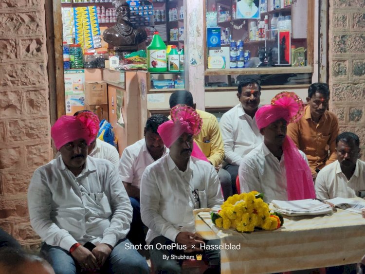 *गादेगावात विविध पक्षाच्या व संस्थांच्या निवडी जाहीर:*