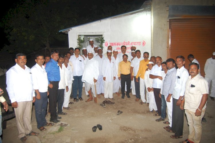 कौठाळी ग्रामपंचायत च्या वतीने नागरिकांना मोफत धान्य दळून देण्याचा उपक्रम