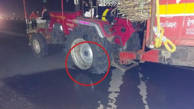 पंढरपुरात ऊस दर आंदोलनाला हिंसक वळण; ऊस वाहतूक करणाऱ्या ट्रॅक्टर्सचे टायर फोडले