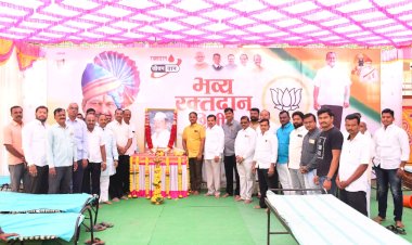 "रक्तदान करा,जीव वाचवा" या आमदार - आवताडेंच्या हाकेला कार्यकर्त्यांची धाव...