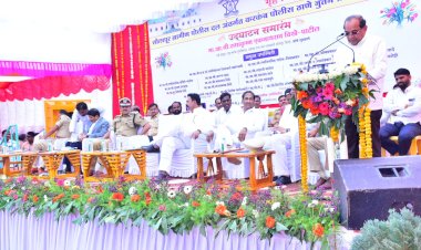 समाजहितासाठी पोलीस दलाचे आधुनिकीकरण - पालकमंत्री राधाकृष्ण विखे- पाटील