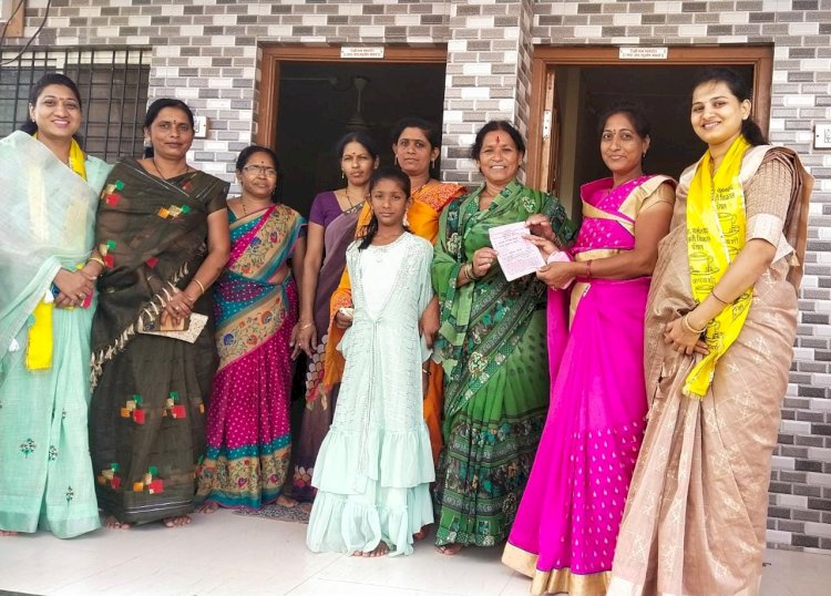 वसंतराव काळे कारखाना निवडणुकीत भाळवणीत काळे गटाच्या वतीने महिलांनी घेतली प्रचारात आघाडी