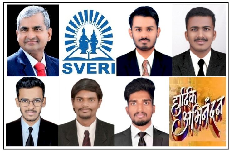 स्वेरीज कॉलेज ऑफ इंजिनिअरिंगच्या पाच विद्यार्थ्यांची ‘स्कोप’ या कंपनीत निवड..!