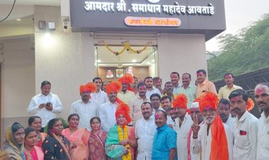 आ. समाधानआवताडे यांचे मार्गदर्शनाखाली मंगळवेढा तालुक्यातील दोन ग्रामपंचायत व सहा सदस्य बिनविरोध