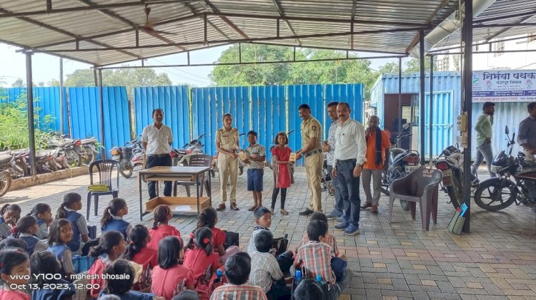 श्री .माताजी निर्मलादेवी प्राथमिक विद्यामंदिर चे विविध सरकारी सेवा कार्यलयांना भेटी.