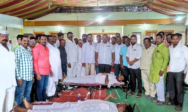 आमदार समाधान आवताडे यांच्या वाढदिवसानिमित्त ३११ रक्तदात्याचे रक्तदान व शिबीराला उस्फुर्त प्रतिसाद