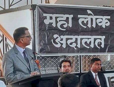 पंढरपूर येथील राष्ट्रीय लोकअदालतीत 131 प्रकरणे निकाली 5 कोटी 96 लाख  44 हजार रुपयांवर तडजोड