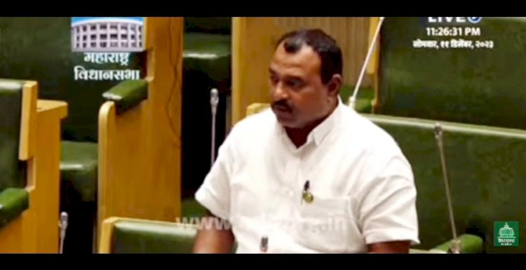 संजय गांधी निराधार लाभार्थ्यांच्या उत्पन्नात वाढ व,  पंढरपूर नगरपरिषदेची जुलमी करवाढ  इतर स्थानिक प्रश्नांबाबत आमदार आवताडे यांनी विधिमंडळ सभागृहाचे वेधले लक्ष