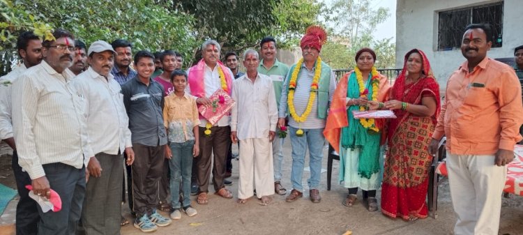 भालेवाडी ग्रामपंचायत विविध विकास कामात सहकार्य करणार :- एसटी आगार प्रमुख संजय भोसले,  मंगळवेढा एस टी आगार व्यवस्थापकाच्या वतीने दखल