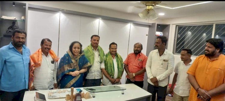 पंढरपूर शहर काँग्रेस (आय )सोशल मिडिया अध्यक्षपदी महेश जाधव यांची निवड..