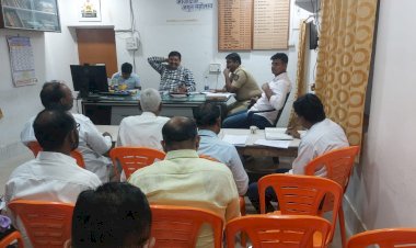 राजकीय पक्षांनी आदर्श आचारसंहितेचे काटेकोर पालन करावे:-  प्रांताधिकारी तथा सहा. निवडणूक निर्णय अधिकारी  सचिन इथापे