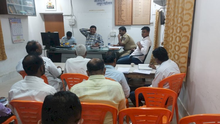 राजकीय पक्षांनी आदर्श आचारसंहितेचे काटेकोर पालन करावे:-  प्रांताधिकारी तथा सहा. निवडणूक निर्णय अधिकारी  सचिन इथापे