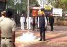 पंढरपूर तहसील कार्यालयामध्ये महाराष्ट्र राज्य स्थापना दिनानिमित्त प्रांताधिकारी सचिन इथापे यांच्या हस्ते ध्वजारोहण