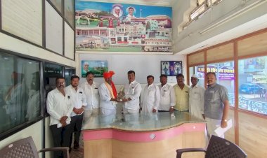 वसंतराव काळे सहकारी साखर कारखान्याचे कामगार प्रतिनिधी' बंडू पवार यांचा वाढदिवस उत्साहाने साजरा..