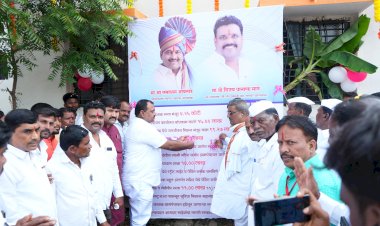 वृक्षसंवर्धन चळवळ  काळाची गरज - आ. समाधान आवताडे,  आमदार निधीतून बांधण्यात आलेल्या कात्राळ ग्रामपंचायतीच्या विविध विकास कामाचे लोकार्पण संपन्न...