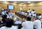 मंगळवेढा उपसा सिंचन योजनेची चित्रफीत पालकमंत्र्यांच्या हस्ते प्रदर्शित