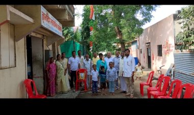 ज्ञानदीप सार्वजनिक वाचनालय सोलापूर येथे स्वातंत्र्य दिन साजरा..