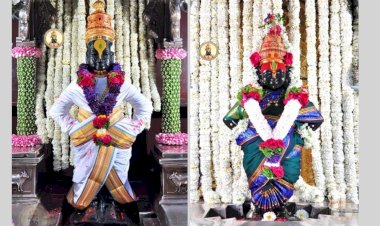 श्री विठ्ठल - रूक्मिणी मंदिरास माघी यात्रेत 3 कोटी 3 लाखाचे उत्पन्न,..