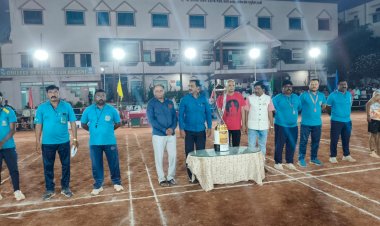 धाराशिवचे छत्रपती व्यायाम प्रसारक मंडळचा संघ ठरला बार्शीचा कर्मवीर खो - खो चषकाचे मानकरी