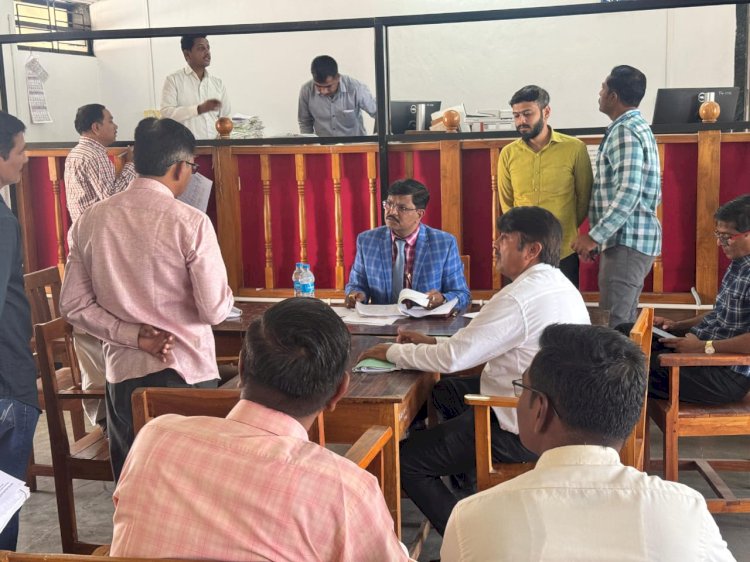 पंढरपूर न्यायालयातील राष्ट्रीय लोकअदालतीमध्ये 370 प्रकरणे निकाली   7 कोटी 42 लाख 5 हजार रुपयांची तडजोड शुल्क वसूल