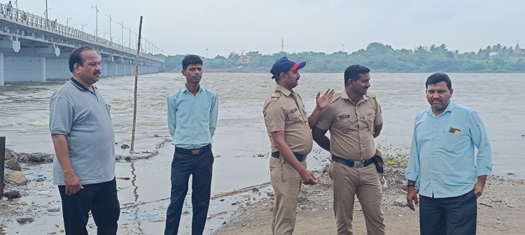 मान्सूनपूर्व पाऊस: पंढरपूर नगरपालिका  व पोलीस प्रशासन यंत्रणा सज्ज..