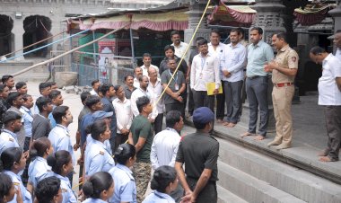 पंढरपूर आषाढी वारी 2025 तयारीसाठी  मंदिर कर्मचारी वर्गाला  विशेष सूचना व मार्गदर्शन