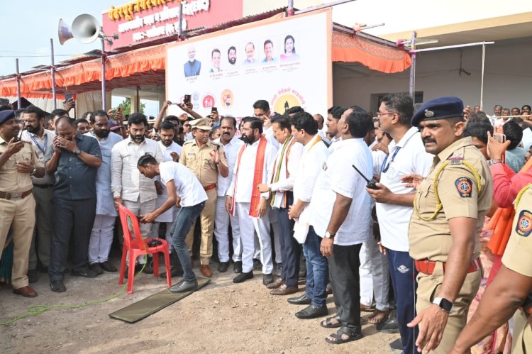 उपमुख्यमंत्री एकनाथ शिंदे यांच्याकडून आषाढी वारीसाठी प्रशासनाने केलेल्या सुविधांची पाहणी