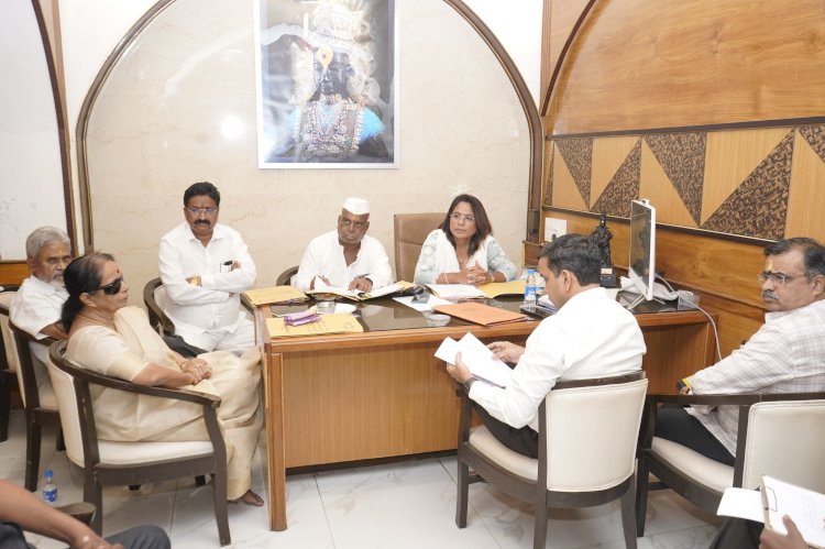 श्री विठ्ठल -रुक्मिणी मंदिर दर्शनरांगेतील बॅरिकेटिंग कामाच्या ई .निविदेबाबत,