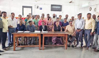 राष्ट्रीय लोकअदालतीमध्ये 264 प्रकरणे निकाली.....  6 कोटी 95 लाख 15 हजार रुपयांची तडजोड शुल्क वसूल