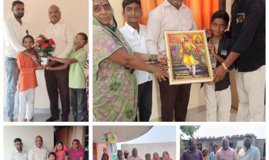 दिवाळीच्या सुट्टीतील नाविन्यपूर्ण उपक्रम "शिक्षक आपल्या दारी"  ◼️ माळशिरस तालुक्यातील जिल्हा प.प्रा.शाळा, कदमवाडी -2 चा उपक्रम