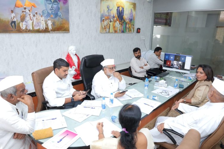 पंढरपूर आषाढी यात्रेप्रमाणे कार्तिकी यात्रेत भाविकांना सोई सुविधा.... सह अध्यक्ष गहिनीनाथ महाराज औसेकर  ◼️ दि.26 ऑक्टोंबर पासून 24 तास दर्शन,  ◼️ मंदिर जतन व संवर्धन कामाबाबत विभागीय आयुक्त यांच्या अध्यक्षतेखाली बैठक,