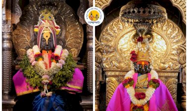 नववर्षानिमित्त श्री विठ्ठल–रुक्मिणी मंदिरात आकर्षक फुलांची आरास  ◼️ भागवत एकादशी निमित्त पंढरपुरात विठुरायाच्या दर्शनासाठी दोन लाख भाविकांची मोठी गर्दी