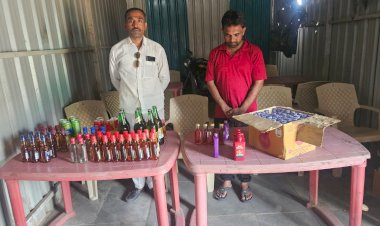 लक्ष्मी टाकळीत अवैद्य दारू विक्रेत्यावर पोलीस प्रशासनाची कारवाई  ◼️ सहाय्यक पोलीस अधिक्षक प्रशांत डगळे यांची अवैध दारू विक्रेत्यावर कारवाई "